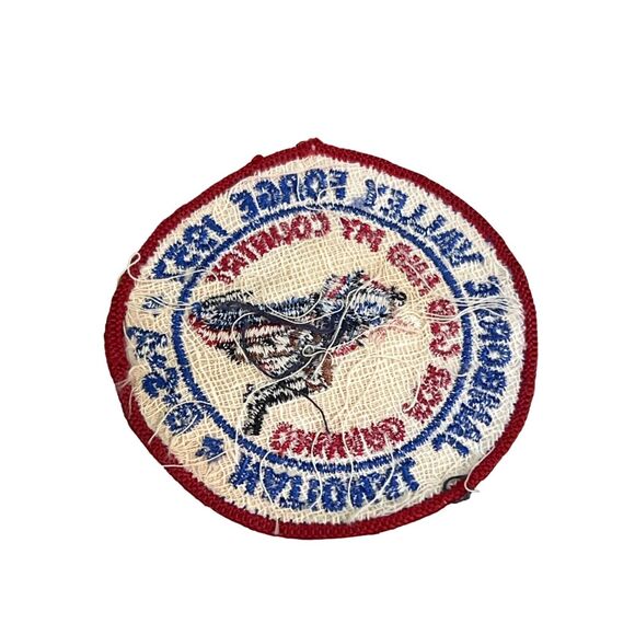 3 Vintage Boy Scout 1957 Valley Forge Onward God Country National Jamboree Patch - Picture 9 of 10